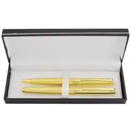 Golden Quill Roller & Ball Set Open